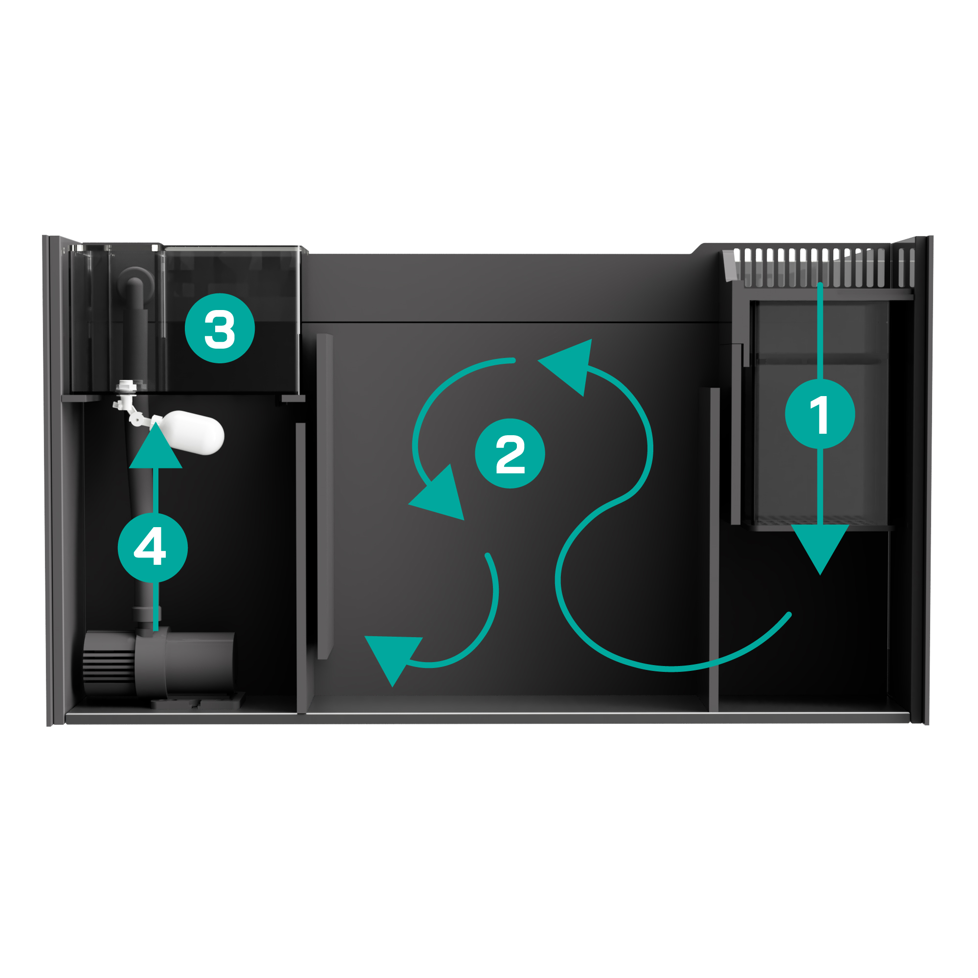 Sistema traseiro modular Reef Essential